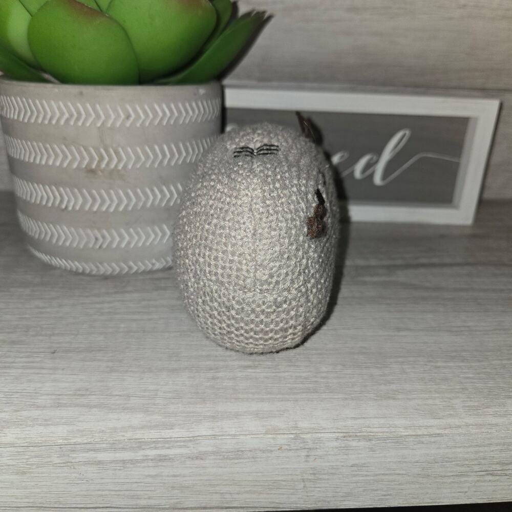 Official Pusheen the Cat Kawaii Soft Crochet Knit Style Plushie - Picture 3 of 10